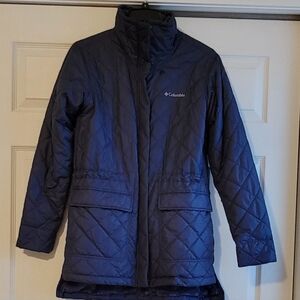 Columbia Quilted Blue Jacket